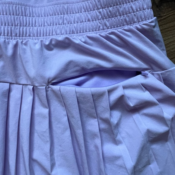 Calia by Carrie Underwood Lavender Pleated Womens Athletic Golf Skort - Picture 5 of 7